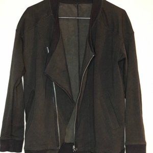 Lululemon asymmetrical zipper